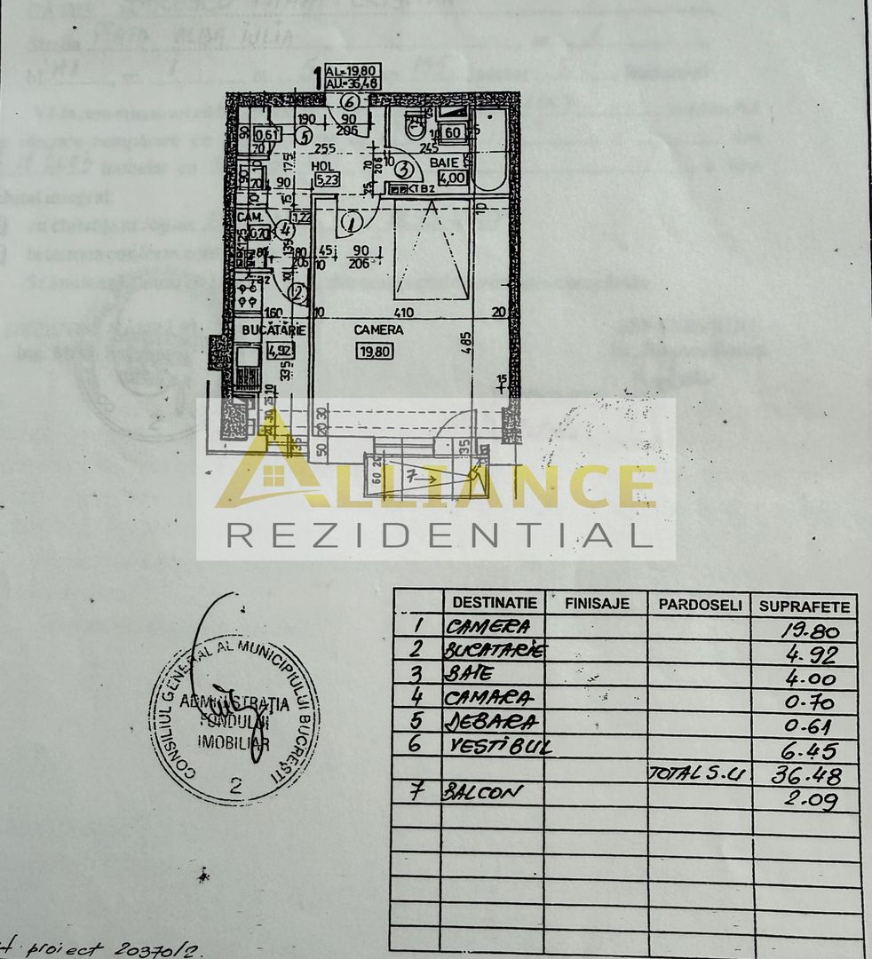 Garsoniera de inchiriat – Piata Alba Iulia | Vedere pe fata | 600 EUR - Poză 9