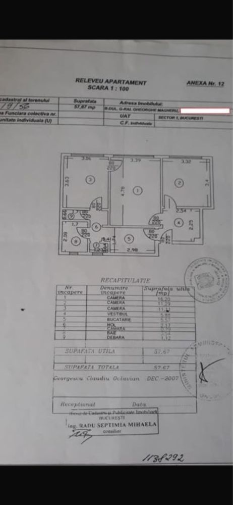 Apartament 3 camere de vânzare - Piata Romana, etaj 1 - Poză 5