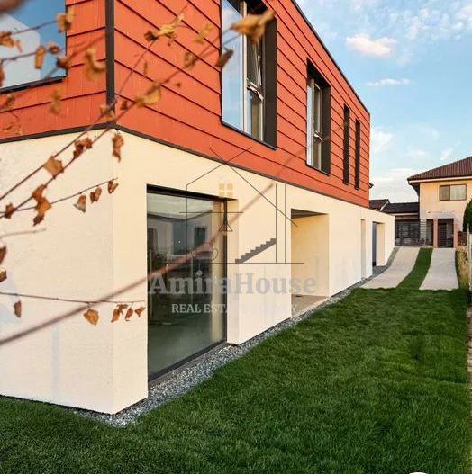 Casa individuala moderna, parcare, teren 260 mp, Chinteni - Poză 9