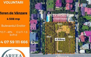 Teren 4508mp sau 1500 liber ptr constructia ta ideala - Poză 1