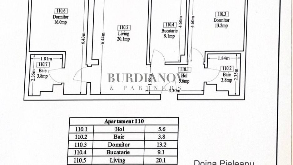 Apartament cu 3 camere - două băi - Etalon Lacul Morii - Vedere Lac - Poză 5