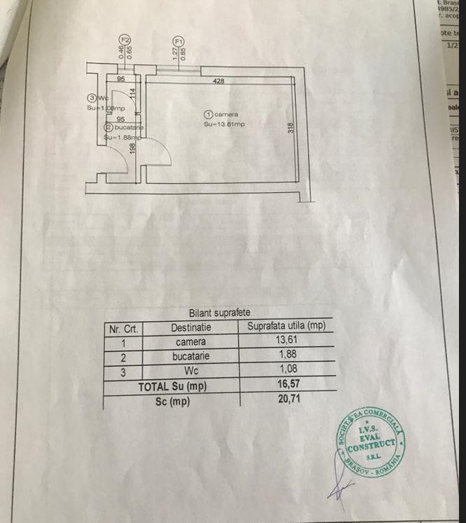 Vanzare garsoniera situata in centrul istoric - Poză 4