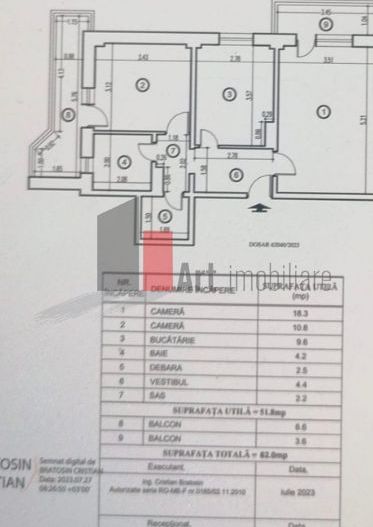 APARTAMENT  2 CAMERE -CHISINAU - Poză 12