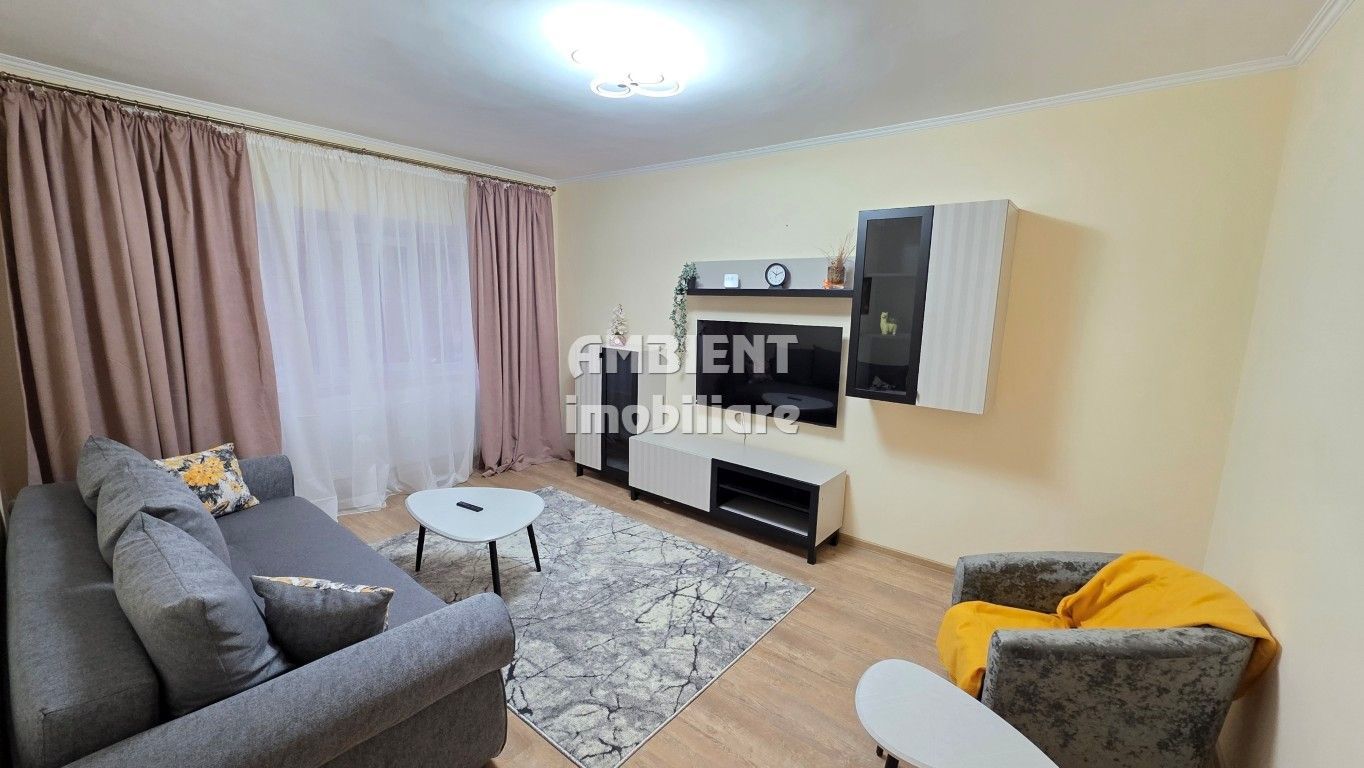 DE ÎNCHIRIAT - Apartament cu 2 camere, mobilat și utilat, zona CARTIER; - Poză 1