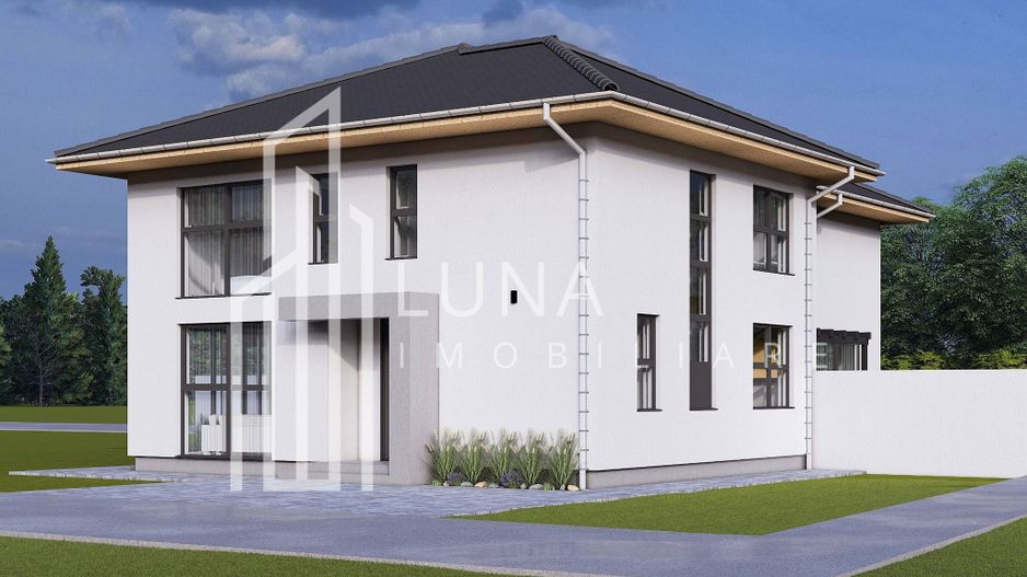 Case cuplate, P+E, 120 mp, teren 465-669 mp, predare 2026, Livezeni - Poză 5