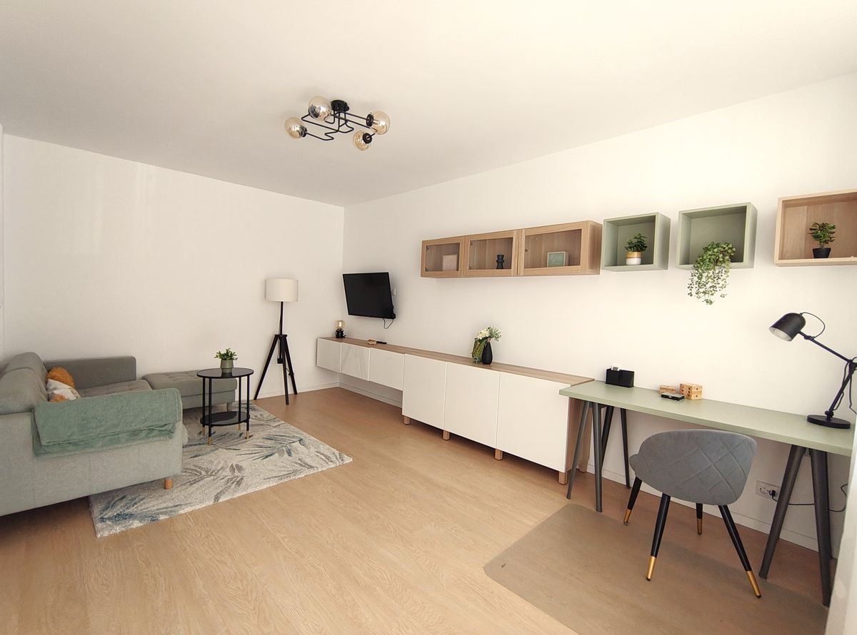 AP. 2 CAMERE LUJERULUI, MOBILAT/UTILAT MODERN, METROU 3 MINUTE - Poză 1