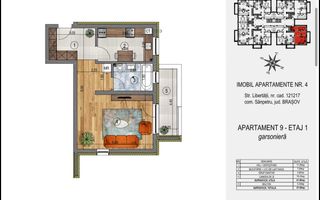 COMISION 0% / Garsonieră / Credit / Sânpetru - Poză 6