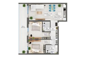 Vânzare, Apartament Premium cu 3 camere, București - Poză 17