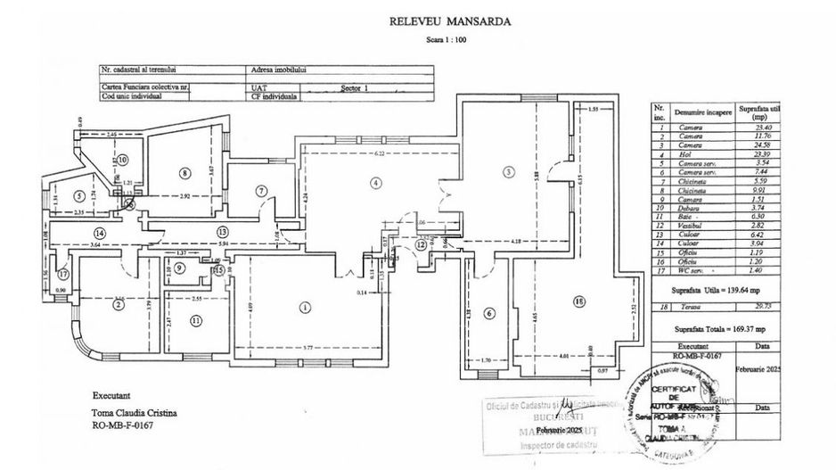 Apartament în vila / 4 camere / Stirbei Vodă - Poză 25