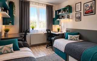 Se vinde apartament 3 camere,etaj 1/Turnisor/Sos. Alba Iulia/Curte Int - Poză 2