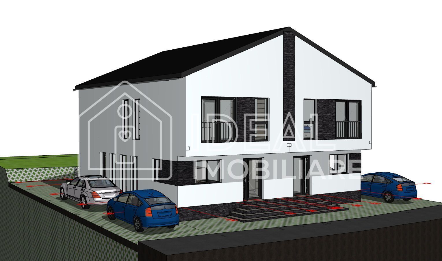 Duplex cu 4 camere si 250 mp curte, in Cartierul Arhitectilor - Poză 2