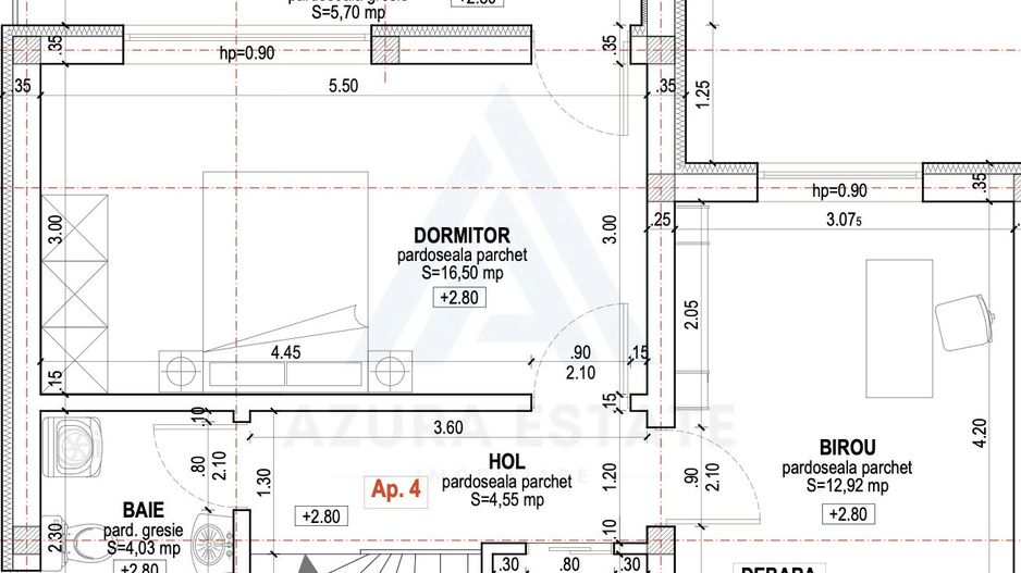 Casa moderna 4 camere 2 bai 2 balcoane si teren 140 mp in Arhitectilor - Poză 15