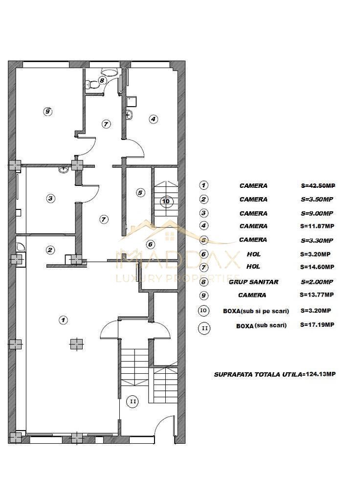 Spațiu de birouri de închiriat/ 124 mp, zona Dorobanți/ Beller/ Floreasca - Poză 8