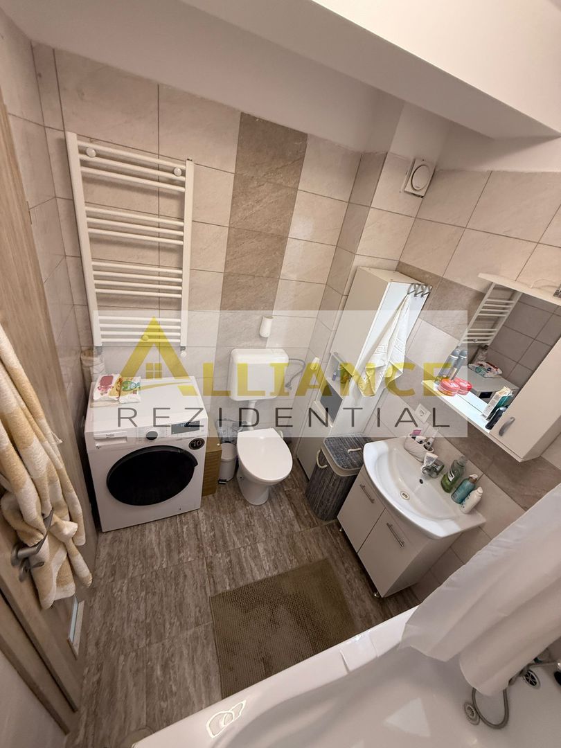 APARTAMENT 2 CAMERE MOBILAT SI UTILAT + PARCARE SUBTERANA - Poză 14
