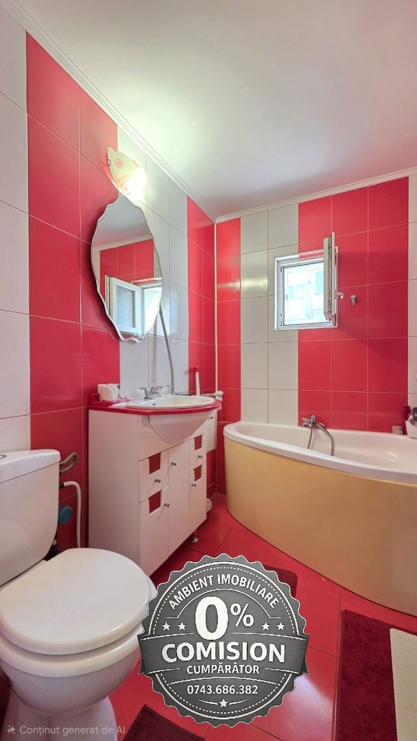 Apartament cu 2 camere, etaj 3, mobilat și utilat, zona TRAIAN - Crucea Gării; - Poză 7