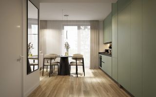 Apartament cu 2 camere mobilat la inchiriere in Amber Forest - Poză 2