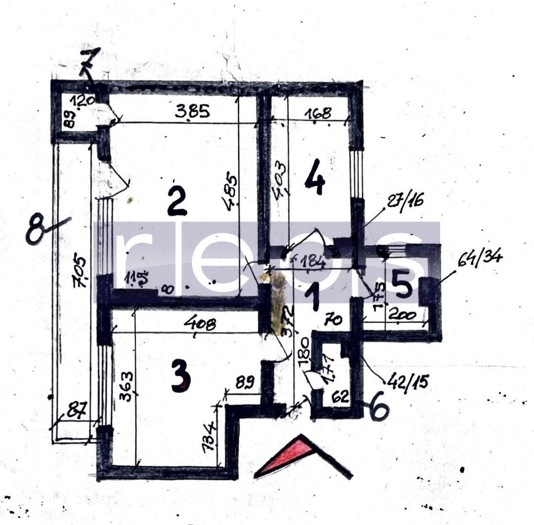 VANZARE APARTAMENT 2 CAMERE CALEA VICTORIEI VEDERE PANORAMICA  56MP - Poză 14