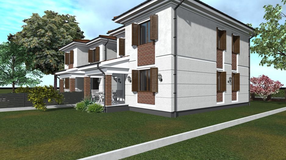 Duplex despartit prin garaj- Dumbravita - Poză 1