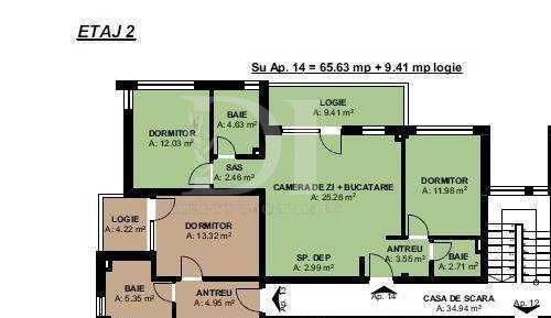 Apartament de vanzare/ Zona Terra / Floresti - Poză 15