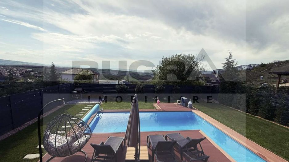 Casă individuala cu piscină si priveliste panoramica, zona Dezmir - Poză 15