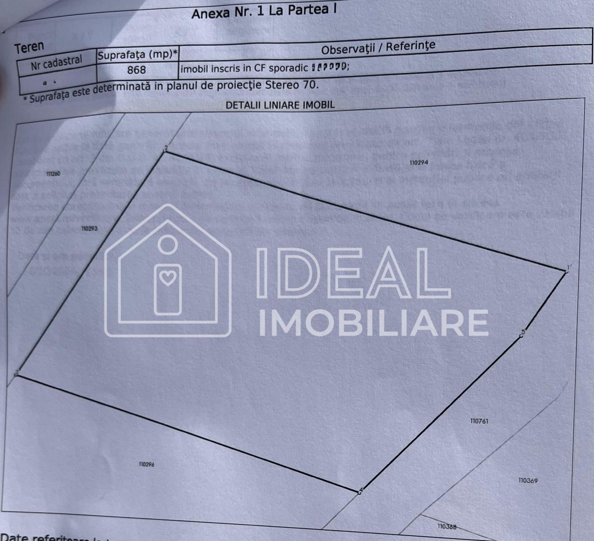 Teren extravilan 868 mp, Cârțișoara - Poză 7