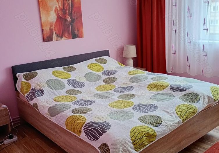 Vind apartament 2 camere 60 m2  mobilat complet cu 2 balcoane. - Poză 2