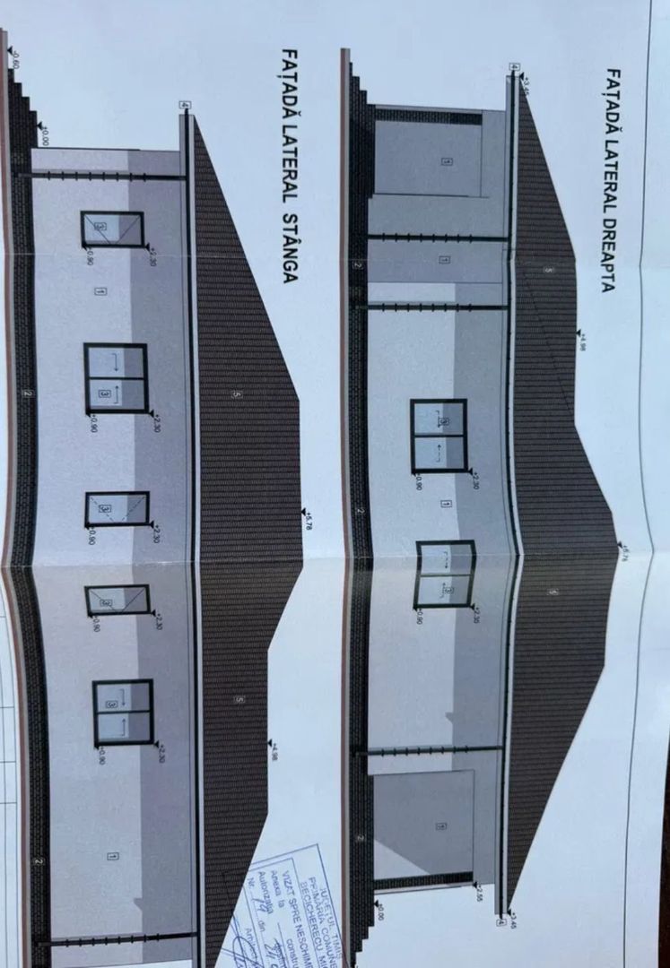 Teren Intravilan Becicherecu Mic Cu Proiect Si Autorizatie,Fundatie Finalizata - Poză 4