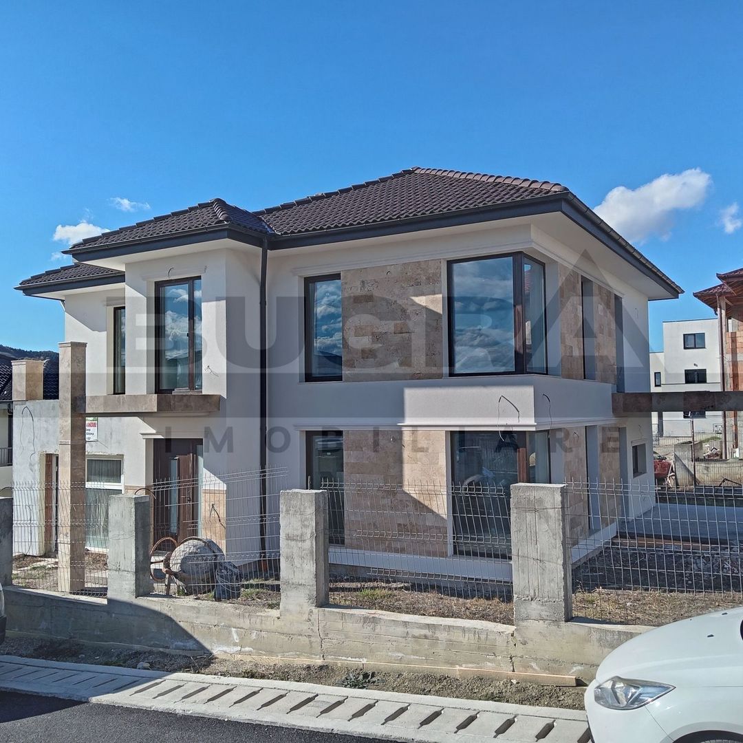 Casa individuala premium 191mp, teren 500 mp, Chinteni - Poză 3