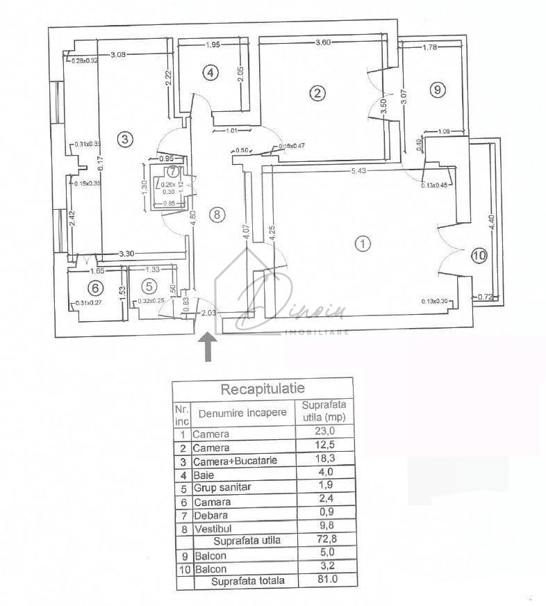 Apartament 3 camere NATIUNILE UNITE I Piata Unirii I Izvor COMISION 0% - Poză 2