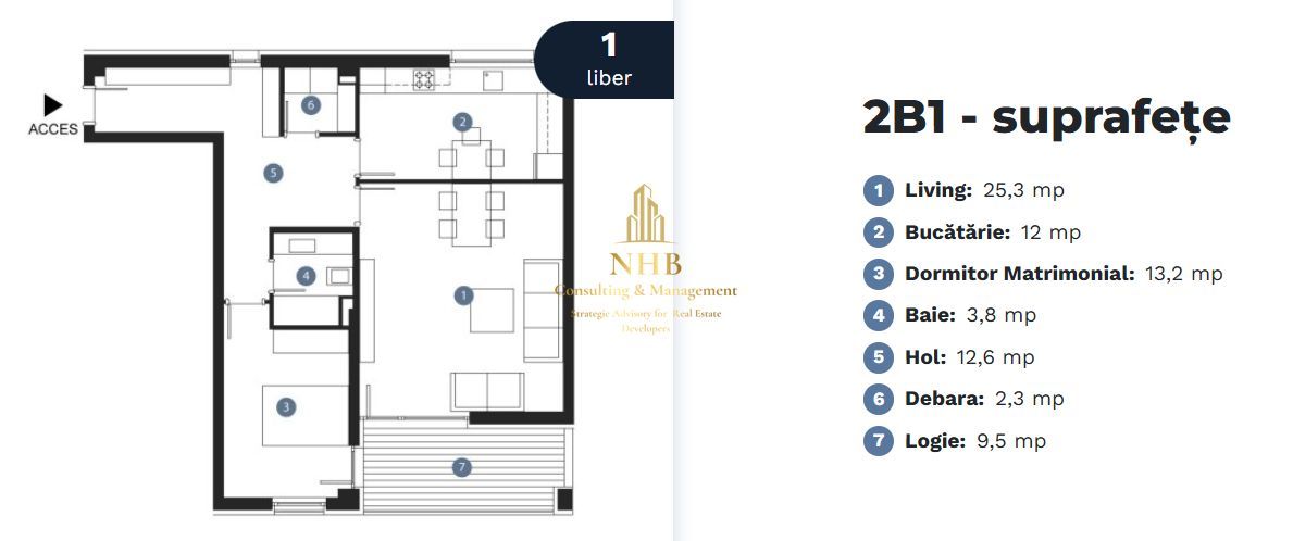 0% COMISION - 2  camere de vanzare, incalzire pardoseala, 78 mp - Poză 19