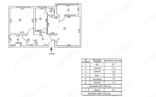 Vanzare apartament 2 camere, pret 67.000 EURO Micro 19 - Poză 9