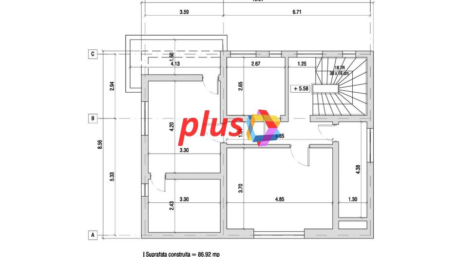 Casa deosebita cu 6 camere Central Brașov - 210 mp - Poză 29