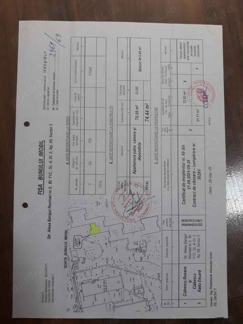 Vand apt 4 camere -114 mii   sect 3, Titan Barajul rovinari, - Poză 7