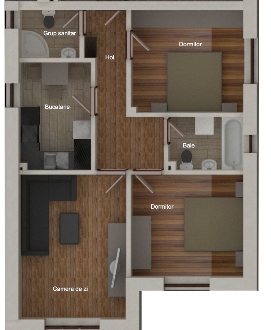 promo3camdec-2bai/la 3min de STB, Mega Image,Lidl/10min Pta Sudului - Poză 2