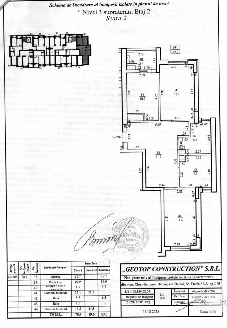 Vânzare, apartament, 2 camere, bd. Dacia, Botanica - Poză 19