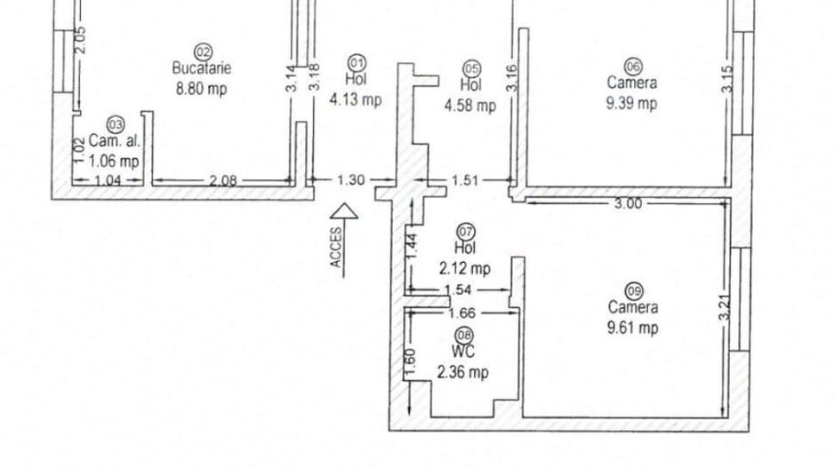 Girocului | 4 Camere | Decomandat | Renovat |  Centrala proprie - Poză 14