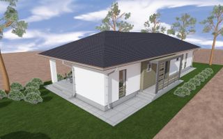 Casa 4 camere  120 mp,480 mp teren 0% comision - Poză 2