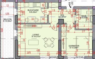 Oferta Lansare 2 camere decomandat bloc boutique - Schiță 6