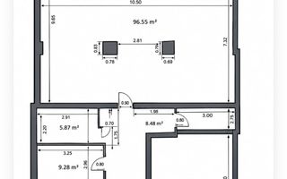 DE INCHIRIAT SPAȚIU COMERCIAL – 130 MP - Poză 1