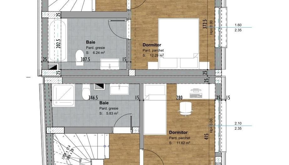 Duplex semifinisat de vanzare, cartier Zorilor! - Poză 5