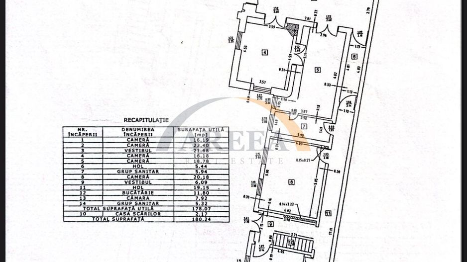 RAR LA BERTHELOT - CISMIGIU - CASA - 178 mp utili - CURTE INDIVIDUALA - Poză 14