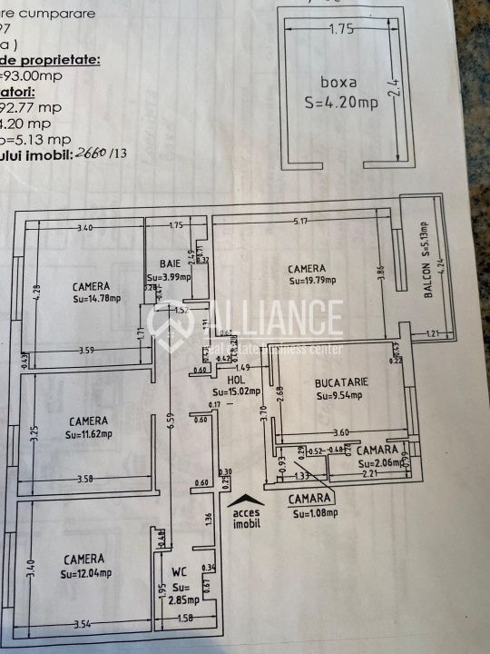 INEL 2/DEZROBIRII (COD04) - Apartament 4 camere 98 mp - Constanta - Poză 17