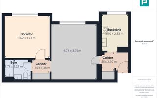 Apartament 2 camere, Podgoria - Poză 11