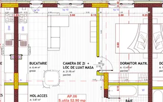 Apartament 2 camere de vânzare – Florești, Zona Eroilor - Poză 13