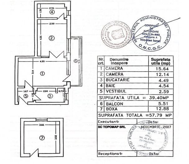 Apartament 2 camere Parter in Capitale | Imobil 1968 - Poză 11