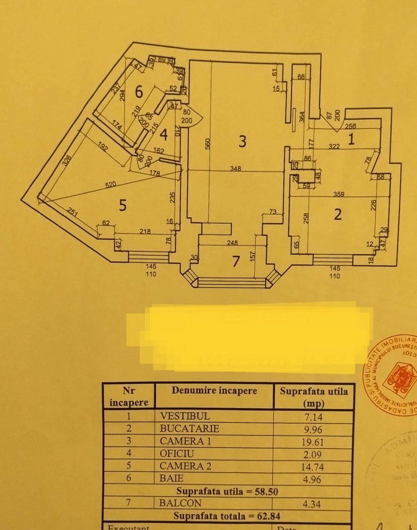 Vânzare apartament 2 camere, Bulevardul Unirii – Rond Alba Iulia | Bloc Monolit - Poză 3