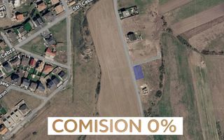 COMISION 0% | Teren colt 684 mp | 2 fronturi stradale | Mosnita - Poză 1