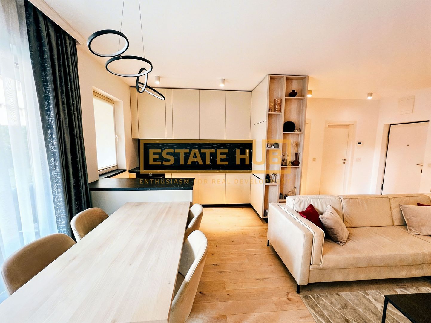 Apartament 2 camere cu gradina 77 mp | Record Park | Comision 0% - Poză 2