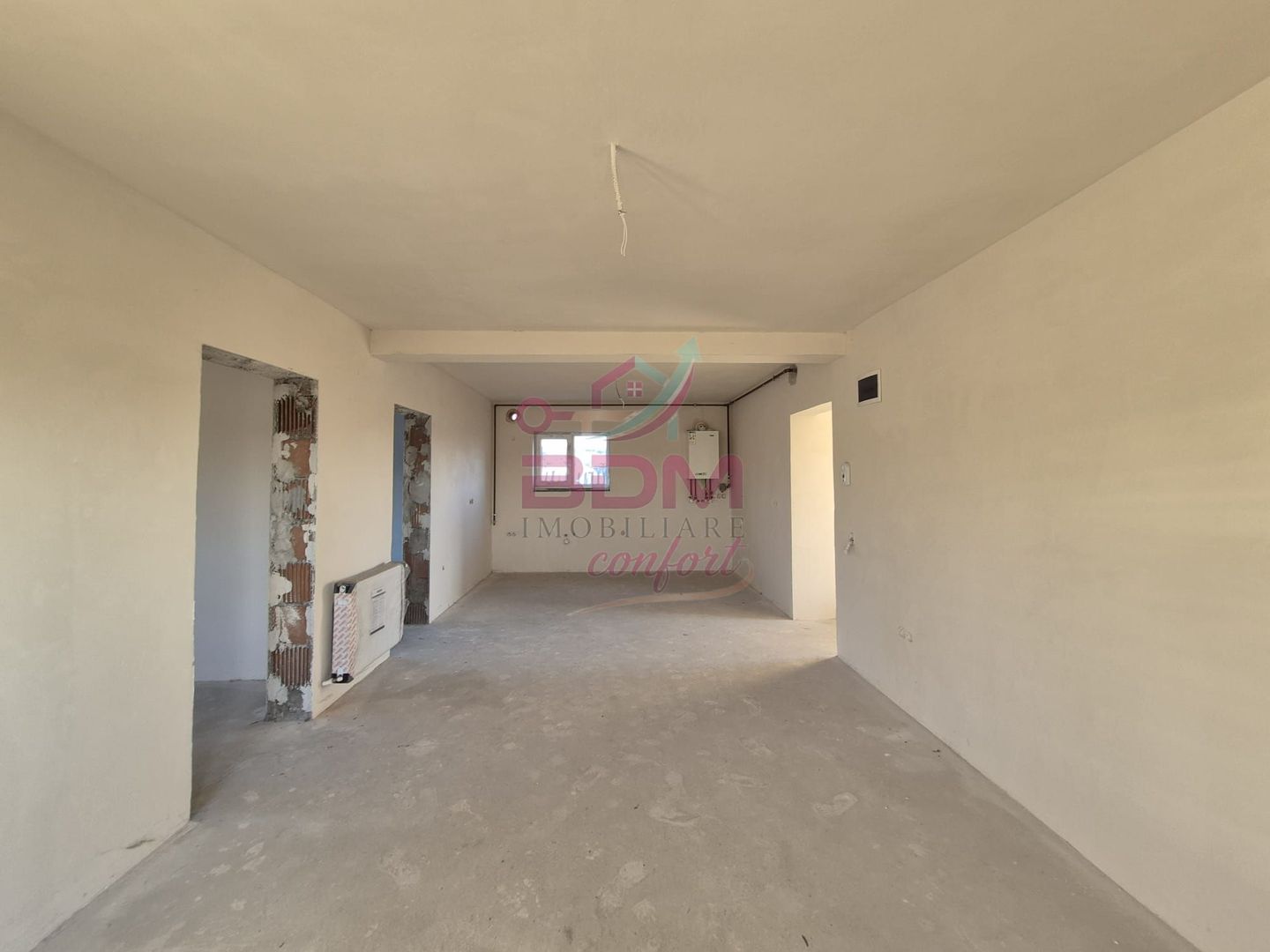 Apartament semifinisat I 3 camere | terasa | zona centrala I parcare - Poză 2