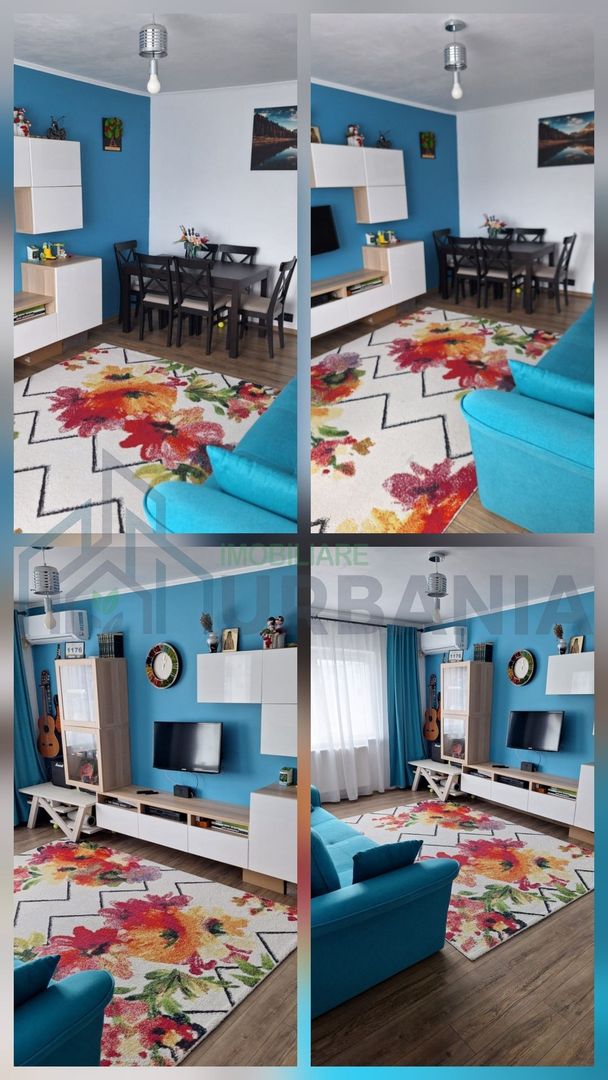 Apartament 3 camere, Dancu, 63.90 mp, 2 locuri parcare - Poză 1